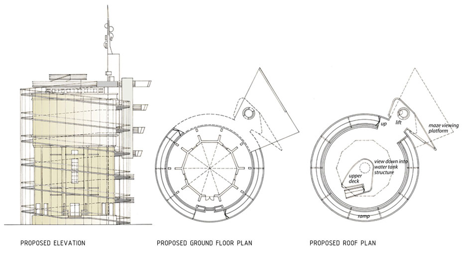 Forgotten Spaces Sheffield water tower plans