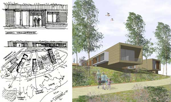 Cronton Colliery masterplan design drawings